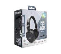 STEALTH Cuffie da gioco C6-100 per PC, colore grigio, compatibili con console di generazione corrente, con microfono flessibile, jack da 3,5 mm, cavo da 1,5 m, leggere, comode e resistenti