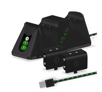 Stealth Dual USB Twin Battery Packs Caricatore Controller per Xbox Series S/X Nero