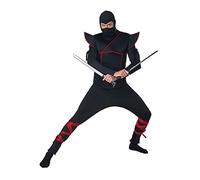 Stealth Ninja Fancy Dress Costume for Men Medium