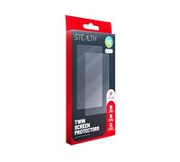 STEALTH Pellicola protettiva e panno di pulizia compatibili con Switch 2, confezione doppia