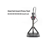 Stealth Press Kit Heat Set Insert Press Tool Soldering Iron Heat Insert Nut Embedded Kit M2-M8 for 3D Printer EU Plug