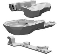 Stealthburner Mount Compatible with Micro Swiss Linear Rail and Standard Systems