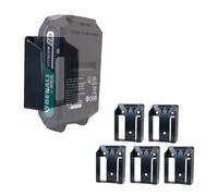 StealthMounts 18v Denali Battery Holder - 5 Pack | Denali 18v Batteria Holder | Denali Batteria Mount | Denali Organizer for 18v Batterie | Made in The United Kingdom