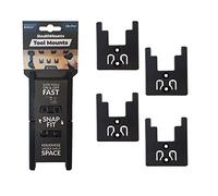 StealthMounts Bosch - Portautensili con chiusura a chiave, confezione da 4 pezzi, supporto per utensili Bosch da 18 V, supporto per trapano Bosch, supporto per utensili Bosch da 18 V, prodotto nel