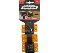 StealthMounts Cintura da banco, supporto universale per attrezzi, set da 6 pezzi, perfetto per utensili elettrici, misure a nastro e clip da cintura (giallo)
