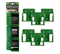 StealthMounts Portabatterie per Metabo HPT 18v/36v | Confezione da 6 | Metabo HPT Organizzatori di batterie