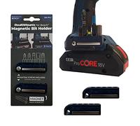 StealthMounts Portainserti magnetico Bosch blu da 18 V, organizer per punte da trapano, perfetto per trapani e impatti Bosch da 18 V (confezione da 2)