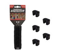 StealthMounts Portautensili pneumatici universali | Supporti per utensili pneumatici con bloccaggio | Confezione da 5 per il montaggio di ganci per utensili pneumatici da 1/4"
