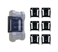 StealthMounts Supporti batteria per Hilti Nuron 22v | Portabatterie senza fili per utensili elettrici Hilti Nuron 22v | Confezione da 6 | Organizzatori batteria neri per Hilti Nuron 22v