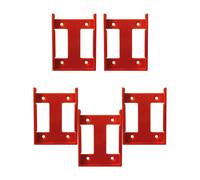 StealthMounts Supporto batteria per Hilti 22v (arancione) - Confezione da 5