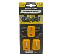StealthMounts Supporto magnetico per punte Stubby compatibile con DeWalt, confezione da 3, organizer per punte da trapano, supporto compatto per punte per trapano a percussione
