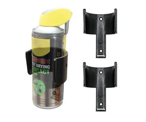 StealthMounts Supporto per bombolette aerosol, confezione da 2, supporto per bombolette spray, organizer per bombolette spray, supporto per bombolette spray, organizer per vernice spray, porta lattine