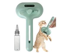 Steam Brush Cats, Pet Steams Brushes, Self Cleaning Misting Comb, Ergonomic Tool, Gentle Steamer Grooming with Large Tank for Bath, Shower, Dog, Home, Salon, 21.5/12/7 Inches