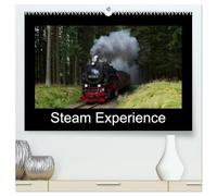 Steam Experience (High Quality Premium Wall Calendar 2026 DIN A2 landscape),CALVENDO 12 Month Wall Calendar: Steam locomotives in the heart of Germany
