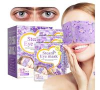 Steam For Dry Eyes - 12 pezzi auto-riscaldanti per gli occhi riscaldati e confortevoli | rilassante spa per occhi stanchi lettura lavoro viaggio casa ufficio