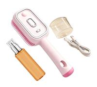 Steam Hair - Electric Styling Brush, Massage Comb With Oil Measuring | Cup And Ceramic Heating Technology, Anti Frizz Straightening Tool | Portable Hair Care Accessory For Home Salon Travel