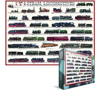 EUROGRAPHICS Puzzle Locomotive a vapore 1000 pezzi