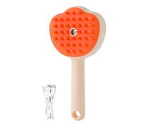 Steam Pet Grooming Brush, Fine Spray Massaggio Scrubber per gatti e cani piccoli, Interactive Cleaning & De Shedding Tool to Beast Bathing Other Wise Hair Care 6,69 x 3,35 Inches