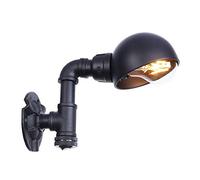 Steam Punk Iron Water Pipe Wall Lights Loft Wall Lamp Vintage Indoor Wall Light Edison Industrial Lamps E27 Luminaire Bar Cafe LED Lighting Fixtures Wall Lamp