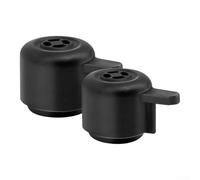 Steam Release Valve Handle 2-Pack for per foodi Cookers Steam | 2-pack replacement set, precise fit for per foodi models, black finish, easy per snap-on install, restores function