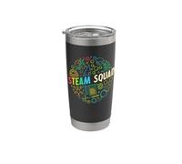 STEAM Squad - Scienza, Tech, Ingegneria, Arte e Matematica Bicchiere termico in acciaio inox doppia parete
