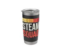 STEAM Squad - Scienza, Tech, Team di matematica artistica di ingegneria Bicchiere termico in acciaio inox doppia parete