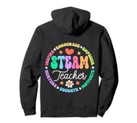 STEAM Teacher Ritorno a scuola STEM Speciali Felpa con Cappuccio