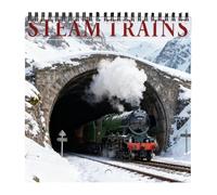 Steam Train Calendar 2026 - January To December Planner, Home Accent Decorative Calendar, Monthly Schedule Organizer, Vintage Locomotive Design For Family Study Room Office Classroom