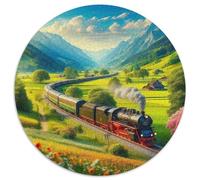 Steam Train Puzzle Giocattoli Sfida Regalo 1000 Elementi Giochi Dream Journey Puzzle Relax Decora La Casa Classici Giochi Per Uomini E Donne 1000pcs (67.5x67.5cm)
