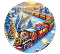 Steam Train Puzzle Intrattenimento Creativo 1000 Pezzi Giochi Dream Journey Puzzle Relax Sfide Divertenti Decorazione Perfetta Per Uomini E Donne 1000pcs (67.5x67.5cm)