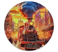 Steam Train Puzzles Intrattenimento Creativo 1000 Pezzi Giochi Dream Journey Puzzle Relax Decora La Casa Giochi-rompicapo Per Adulti E Ragazzi 1000pcs (67.5x67.5cm)