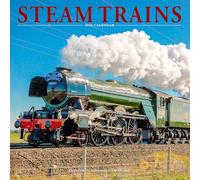 Steam Trains 2026 Calendar | Square Wall Calendar | Train, Steam Railway Gift | Plastic Free Packaging | by Avonside Publishing
