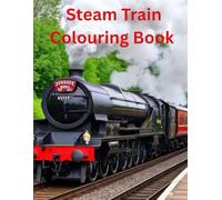 Steam Trains Colouring Book
