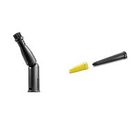 Steam Turbo Brush & Power Nozzle Set per SC1-7, SC 952-1702, Part 2.863-159.0, con punta estesa e spazzola rotonda nera