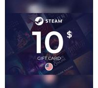 Steam Wallet Gift Card 10 USD Key - UNITED STATES