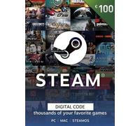 Steam Wallet Gift Card 100 EUR Steam Key ITALY