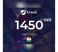Steam Wallet Gift Card 1450 INR Key - INDIA
