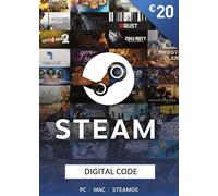 Steam Wallet Gift Card 20 EUR Steam Key EUROPE