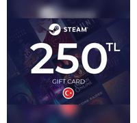 Steam Wallet Gift Card 250 TRY Key - TURKEY