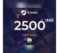 Steam Wallet Gift Card 2500 INR Key - INDIA
