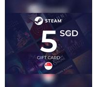 Steam Wallet Gift Card 5 SGD Key - SINGAPORE