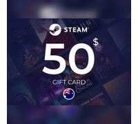 Steam Wallet Gift Card 50 AUD Key - AUSTRALIA