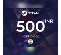 Steam Wallet Gift Card 500 INR Key - INDIA