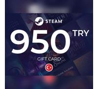 Steam Wallet Gift Card 950 TRY Key - TURKEY