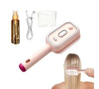 steamBrush- Cordless Scalp massageComb, Electric Spray brush| Engineered With A Vibrating massageHead And A Built-in steamGenerator That Together Create A steammassageFunction To Relieve Scalp