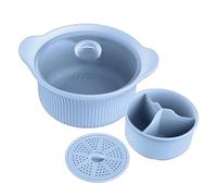 Steamer Basket | Expandable Folding Vegetable Steaming Baskett with Handle | Stainless Steel Adjustable Utensils for Soup Fish Oven Air Fryer Home Apartment Cooking Kitchen