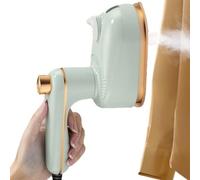 Steamer Da Viaggio Per Abbigliamento - Per Uso Principale Con Riscaldamento Rapido | Ergonomico, Regolabile e Antiaderente - Ideale per Abbigliamento, Tende, Viaggi, All'Aperto, Crociere, Hotel