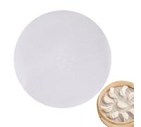 Steamer Paper - Silicone Polyester Cloth 24-28cm | Food Grade Reusable Dim Sum Mesh Liner | Baking Parchment And Air Fryer Mats For Vegetables Rice And Dim Sum Cooking