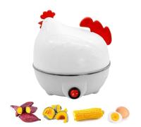 Steamer Per Uova-caldaia Di Uova Bollita Elettrica A 7 Pezzi, Con Funzione Di Spegnimento Automatica | Pochiera Di Uova Elettrica Con Chiusura Automatica A Pentola Di Uova Rapida Per Uova Di Uova Sode