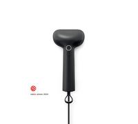 Steamery Ferro da stiro a vapore portatile Cirrus X, 1200 W, emissione di vapore 20 g/min, riscaldamento in 20 secondi, portatile, stile minimalistico, design scandinavo, Nero